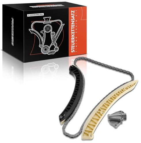 Steuerkettensatz für Cordoba 6L2 Ibiza III 6L1 Ibiza IV 6J5 6P1 Ibiza IV Sportcoupe 6J1 6P5 Fabia I 6Y2 6Y3 6Y5 Fabia II 542 545 Roomster 5J Polo 9N 1.2L 2001-2015 03E109229A