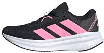 adidas Mujer Galaxy 7 Running Shoes, Core Black/Bliss Pink/Carbon, 38 EU