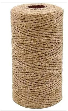 NorthPada 2 mm x 400 Meter Natürliche Sisal Hanf Seil Heavy Duty Dicke Schnur für Katzenkratzer Post Baum, Garten, Bindung, Kunsthandwerk Verpackungsmaterial