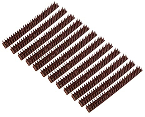 JOINPAYA Antipalomas y Antigatos De Plástico para Tejados y Cercas, 12 Piezas, Barrera Visual para Exteriores, Protección contra Aves y Animales No Deseados