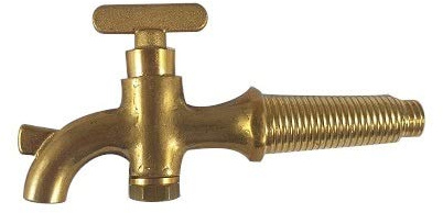 Agristore di Cosenza V. Rubinetto in Ottone per Botte in Legno d.10mm