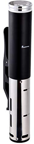 MasterPro Q3310 Termostato de inmersión Sous Vide para cocinar al vacío 1200w Foodies, 1200 W, Acero