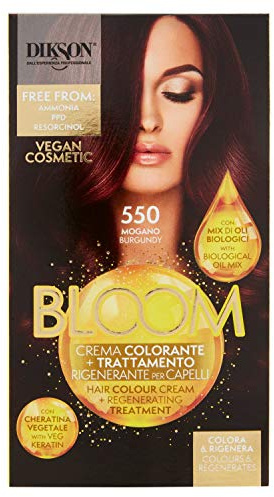 Dikson bloom color cream 550 mahogany