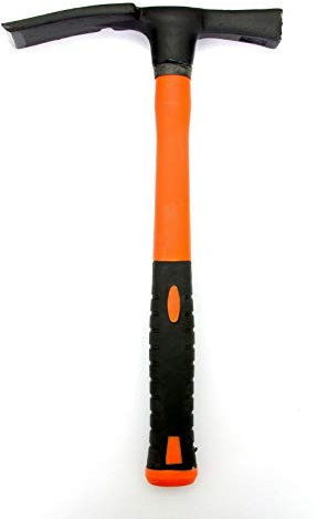 Berliner JB12212 Marteau de maçon avec manche en fibre de verre 600 g