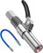 HIMOMO G Coupler für Fettpresse, Fettpresse Mundstück mit 30-cm-Schlauch Fettpresse Kupplung Mundstück Kupplung für Kegel-Schmiernippel Fettpresse für alle Arten von Fettpressen