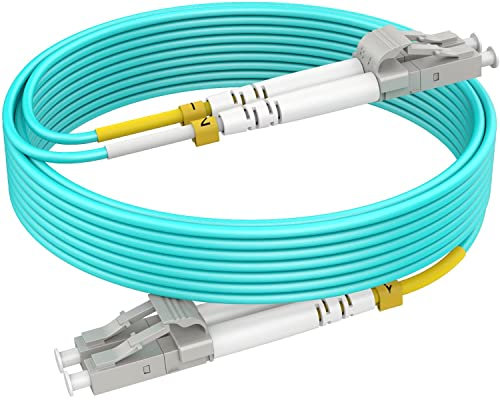 RamboCables LWL Patchkabel LC LC Multimode - 20m OM3 Glasfaser-Kabel - Duplex LSZH - 10GBit/s 50/125µm