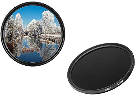 Filtro de infrarrojos IR680 de 52 mm, 52 mm, IR 680 dHD, filtro digital de pasaporte