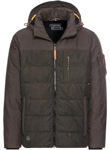 camel active Herren 430800-4O74 Jacke, Grün, 50