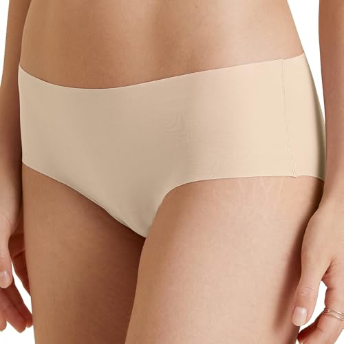CALIDA Natural Skin Seamless-Panty, Low Cut Damen, nahtlos, weich auf der Haut, temperaturausgleichend und schnelltrocknend