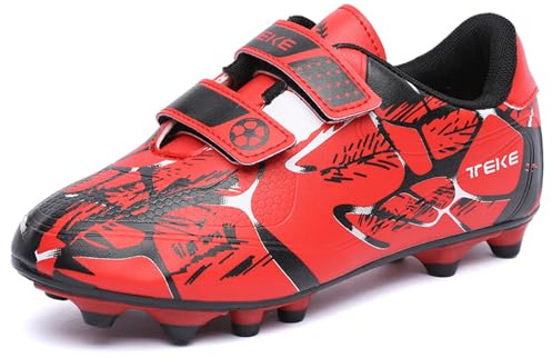 Boys Football Boots Shoes Kids Girls FG/AG Soccer Athletics Sport Shoes Training Shoes Running Shoes Teenager Indoor Outdoor Football Shoes for Unisex