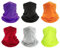 Finvizo Multifunktionstuch Schlauchschal Halstuch: 6 Stück Elastisch Loop Schal Bandana Winddicht Mundschutz Sturmhaube Gesichtsmaske für Herren Damen, Leuchtende