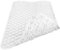 DOPROP Luxury White Bathroom Accessories Bathtub Mat for Inside Extra Long Anti Non Slip Bath Shower Mat for Elderly Children Premium Vinyl Shower Mats Rugs Runners with Strong Suction Cups,100x40CM