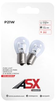 ASX Mini Bombilla halógena P21W 21W (24V)