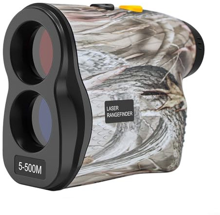 Golf Monokular Entfernungsmesser, Digitaler Hochpräziser Entfernungsmesser, Golf Monokular Entfernungsmesser mit 6X Vergrößerung für Golftraining, Jagd