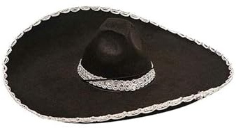 Dress Up America Cappello Sombrero Messicano Per Bambini - Cappello Mariachi Messicano - Adulti