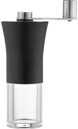 Macinacaffè manuale, Macinacaffè in acciaio inossidabile, Macinacaffè a mano, Macinino per chicchi di caffè, Macinapepe, Macinino per chicchi di caffè e pepe, Macinino per caffè per fagioli, pepe e