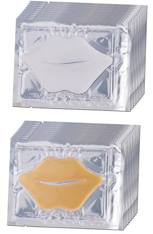 DRESSOOS 20stücke Feuchtigkeitsspendende Lippenpads Lippenpflegemaske Lippenhautmaske Für Tägliche Lippenpflege Nährende Und Glättende Lippenbehandlung