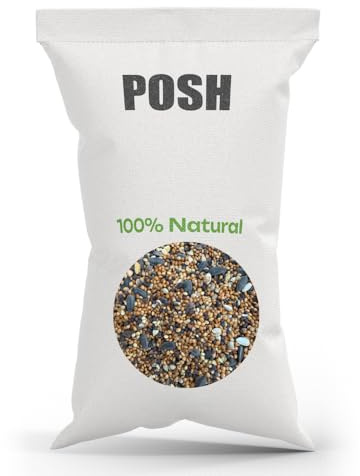 POSH Nourriture pour oiseaux sauvages, 20 kg, 4 saisons, mélange premium pour oiseaux sauvages