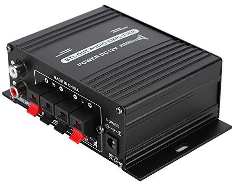 Amplificateur Audio HiFi, 2 * 20W Mini Amplificateur Numérique HiFi Amplificateur de Puissance Stéréo de Classe D pour Enceintes Maison.