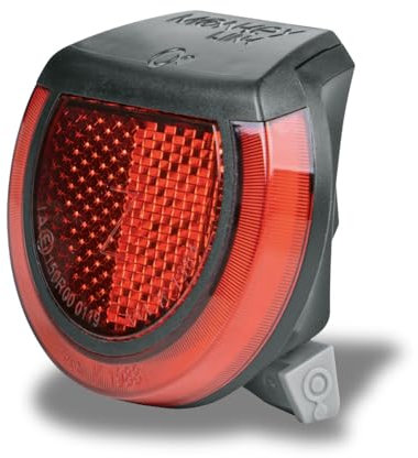 MonkeyLink SkyeLight Rear Connect BL Rücklicht mit Bremslicht für E-Bikes mit BlueDoc (MonkeyLink-Schnittstelle), Schwarz