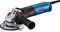 Bosch Professional Winkelschleifer GWS 17-125 SB (inkl. Zusatzhandgriff, Schutzhaube, Trennschutzhaube, Zweilochschlüssel, Aufnahmeflansch, Spannmutter, Staubfilter, SDS-Schnellspannmutter)