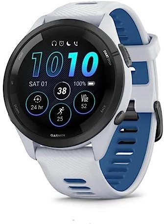 Garmin Forerunner 265, Weiß/Blau