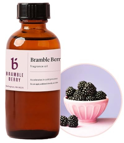 Bramble Berry Scented Fragrance Oil 2 oz | Long-Lasting Clean Aroma for Soap Making, Candle Crafting, Lotion, Bath Bombs, Wax Melts, Diffusers & Skincare | Vegan, Paraben & Phthalate Free, Skin Safe