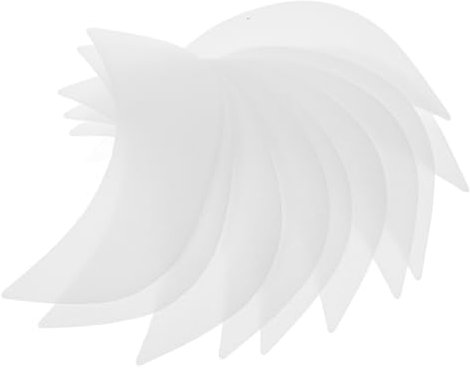 20 Piezas de Repuesto para Viseras de Gorras de Béisbol Soportes para Sombreros Accesorios para Viseras