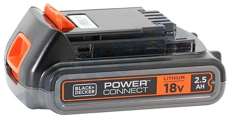 Batterie Power Connect, Lithium-ION 18V 2,5Ah, Compatible avec Outils sans Fil