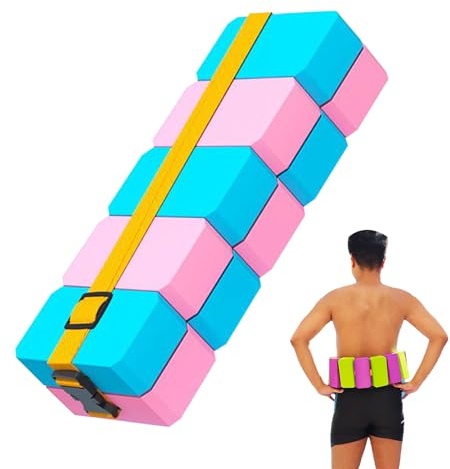 Schwimmgurt | Schwimmbrett für Rücken – leichter EVA-Schaum – Sportausrüstung für Aquasicherheit, Fitness, Schwimmen und – Größen für Erwachsene und Jugendliche