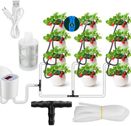 Arrosage Automatique Pour D'Intérieur | Système d'Arrosage Autonome pour en Pot,Solution pour d'Intérieur Balcon Serre Jardin d'Intérieur