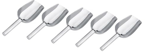 CCYLEZ 5 X Rostfritt Stål Sweet Scoops Tång Set för Is Mat Socker Bröd
