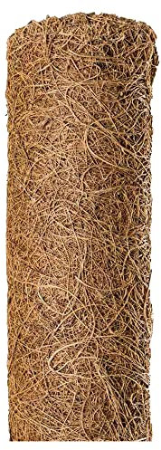 NOOR Kokos-Rankhilfe mit Holzstiel - verlängerbare Pflanzhilfe aus 100 % Naturmaterial - stabile Kletterhilfe für Pflanzen, dekorativ & nachhaltig - Kokosstab 110 x 5 cm Ø