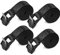 Newthinking 4 Pack Tie Down Straps, Heavy Duty Lashing Straps Tensioning Belts with Adjustable Cam Buckle for Car Luggage and Garden Tent Bundled Fixed, 2.5CM*1M
