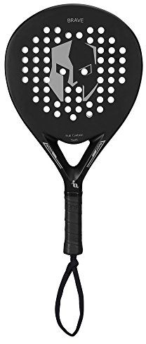 ianoni Padel Racket Carbon Fiber Surface with EVA Memory Flex Foam Core Paddle Tennis Racquets