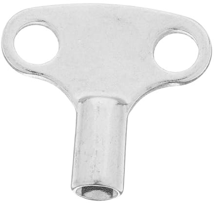 jojofuny 1piezas De Válvula De Desagüe De Radiador Inoxidable Herramienta De Plomería Para Ventilación De Radiadores Accesorios Para Suministro De