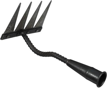 INOOMP Râteau Acier Robuste pour Désherbage Et Nivellement Outil De Jardinage Manuel pour Pelouses Et