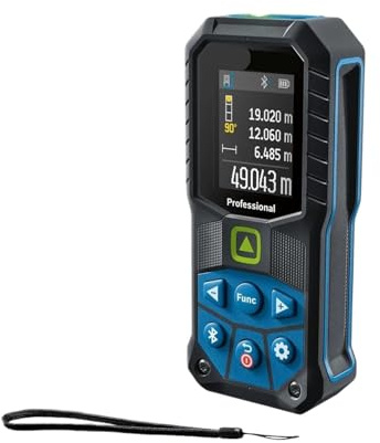 Misuratore di distanza GLM 50-27 CG 50M Telemetro Ip65 Bluetooth Controllo app Misuratore di distanza professionale Righello Misuratore di distanza for costruzioni industriali