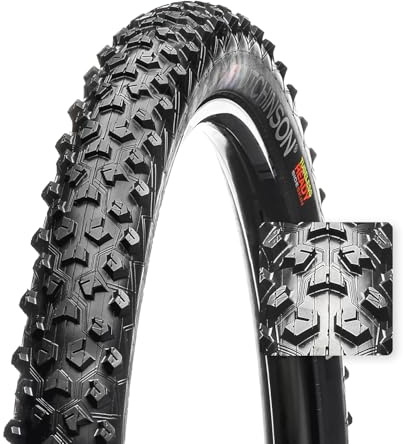 HUTCHINSON - TAIPAN XC - Cubierta MTB Para Todos los Terrenos - Ligereza y Agarre - Varillas flexibles - Negro - Tubeless Ready 26 x 2,10 pulgadas