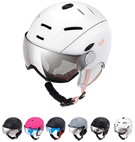 meteor Skihelm Kinder Snowboard Helm Herren Ski Helmet fur Mädchen Jungen Skihelm Damen