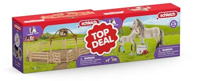 schleich 72242 Horse Club Oster-Bundle, ab 5 Jahren, Horse Club - Spielset, 17 Teile