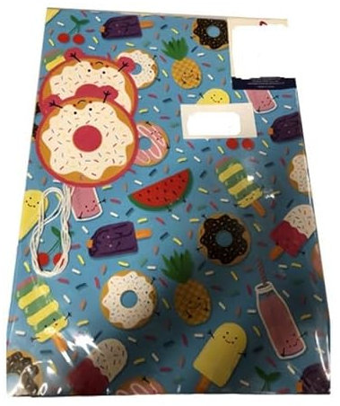 Gemma International Donut-Geschenkpapierbögen, mehrfarbig, Einheitsgröße