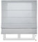 Estores Basic, STOR Faltrollo mit Stäben, Fensterrollos, Faltrollos, Grau, 120 x 250 cm