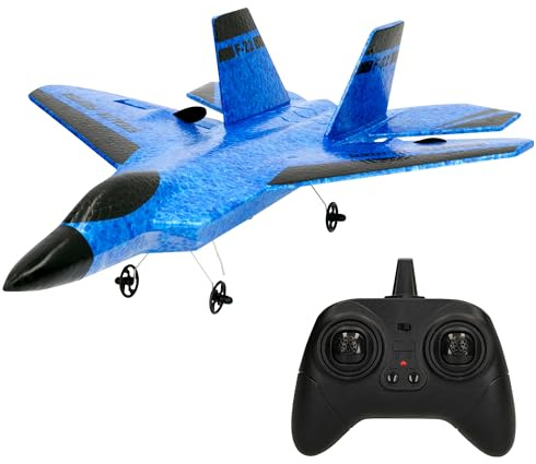 ColorBaby Speed & Go - Aereo radiocomandato da combattimento, 25 x 33 x 9 cm, telecomando, frequenza 2,4 GHz, giri a 360°, portata 120 m, USB, giocattoli radiocomandati, giocattoli per bambini, +3