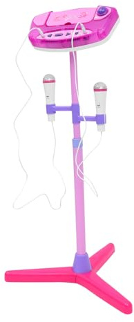 ORFOFE Microphone Plaything for Boys and Girls Boys and Girls Microphone Early Educational Toy Pink