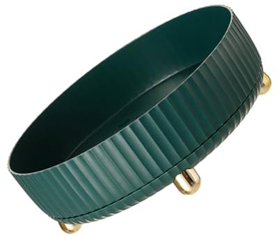 WATIIFUFU Ripiano Rotante Contenitore Per Condimenti Rastrelliera Rotante Carosello Delle Spezie Portaspezie Ripiano Organizer Da Cucina Organizer Per Barattoli Di Condimento Pp Green