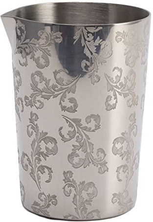 Bicchiere per miscelazione per cocktail, 2 pezzi Bicchiere per miscelazione in acciaio inossidabile Bicchiere per agitazione per cocktail Martini Bicchiere per agitazione Barre