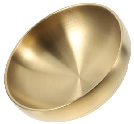 OFFSCH Ciotola in Inossidabile Isolante per Zuppa e Snack Scodella Multifunzionale Resistente e Facile da Design Moderno per e