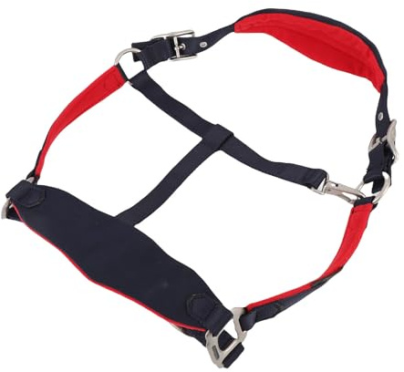 RiToEasysports Halter de Caballo Ajustable, Collar de Cabeza de Caballo, Suministros de Equipos para Uso Ecuestre, Versátil para Todas Las Actividades, Control de Preocupación de Comodidad Ajustada,