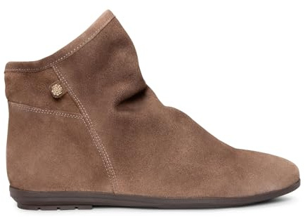 miMaO CHESS - Botines de piel con caña fruncida TAUPE, EU 39